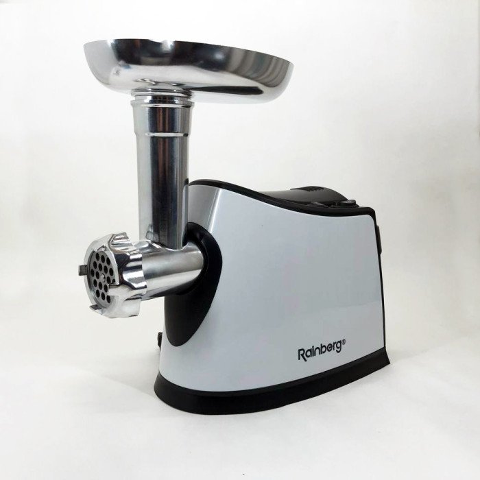 Електром'ясорубка з соковижималкою Rainberg RB-674 3000W, електром'ясорубка для шатківниці, потужна м'ясорубка