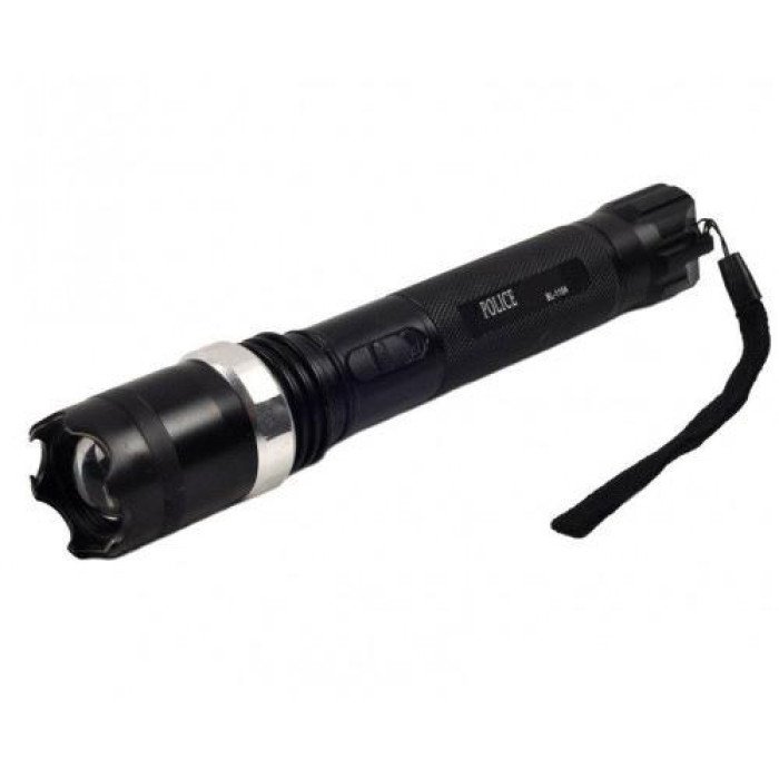 Світлодіодний тактичний ліхтар Police BL-1104 ЗУ 220В + чохол, ліхтар ручний тактичний