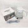 Електрочайник складаний Travel Folding 600 мл. Хороший електричний чайник. Колір: білий