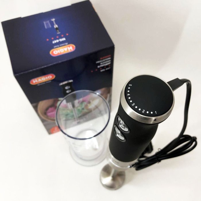 Блендер занурювальний MAGIO MG-647, потужний блендер, портативний блендер, блендер для дому, блендер для кухні