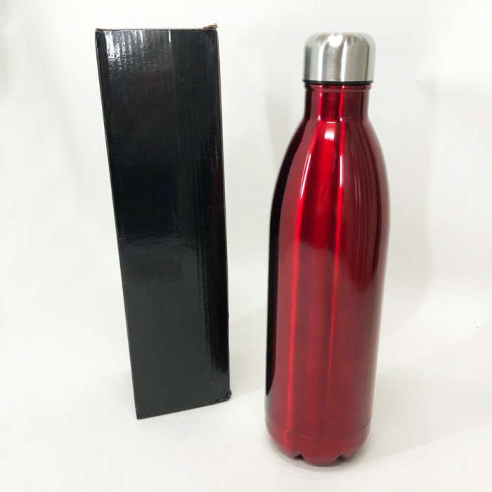 Термос UNIQUE UN-1024 1 л, Якісний термос для дому, Термос для напоїв. Колір: червоний