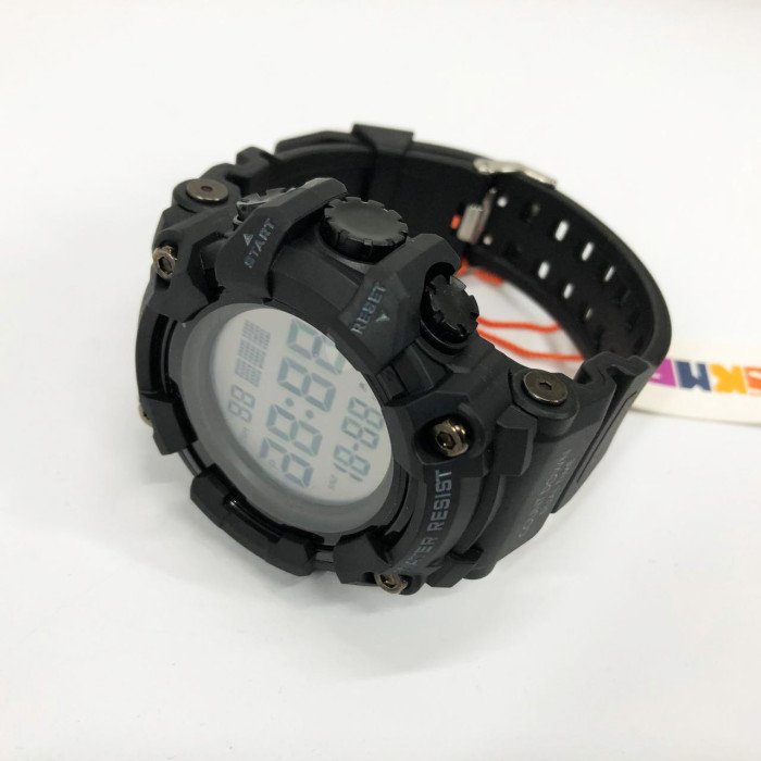 Годинник наручний чоловічий SKMEI 1968BKWT BLACK-WHITE, годинник армійський скмей. Колір: чорний з білим циферблатом