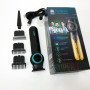Тример VGR V-990, 3 насадки, Багатофункціональна акумуляторна машинка для стрижки, VGR машинка