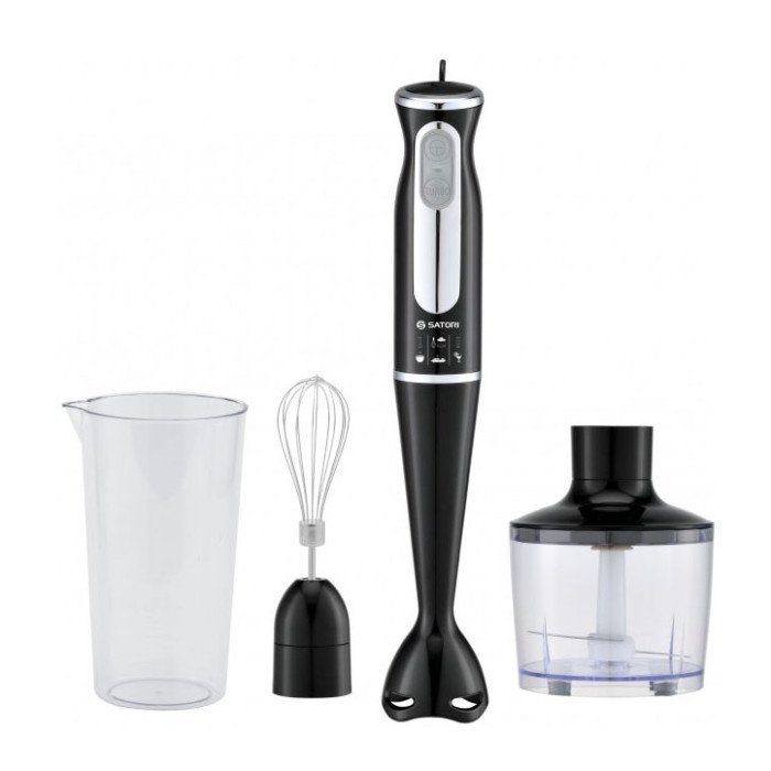 Блендер занурювальний Satori SB-620-PB 600 Вт з чашами, 3 режими роботи