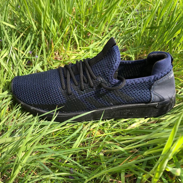 Текстильні кросовки сіткою 45 розмір. Спортивні кросівки чоловічі. Модель 92274. Колір: синій