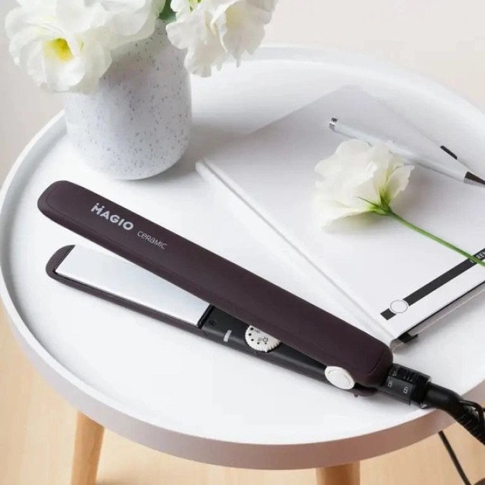 Щипці випрямляч для волосся 45Вт кераміка, регулювання t. MAGIO МG-578, Стайлер для укладання