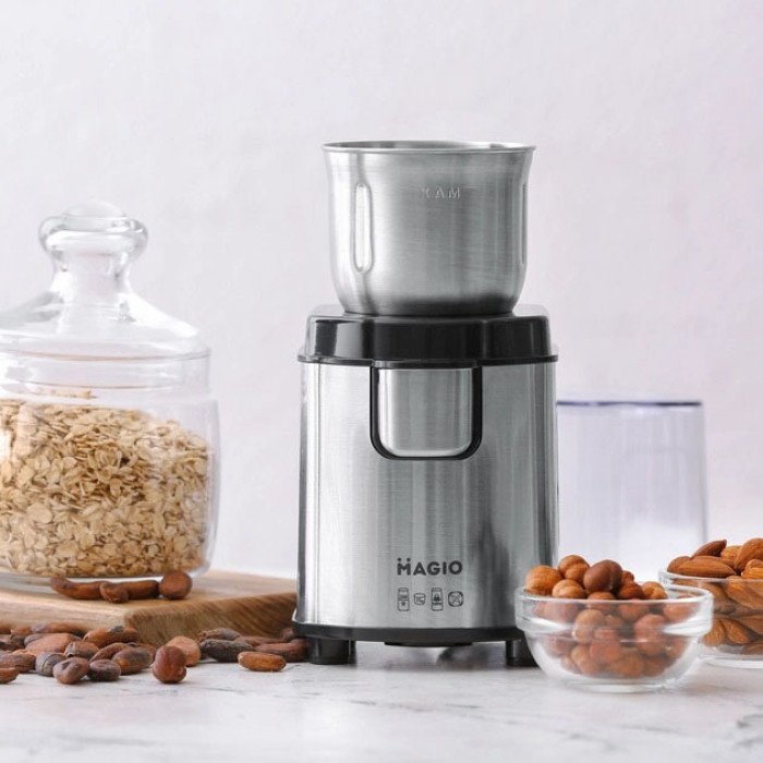 Кавомолка MAGIO MG-208 200 Вт, багатофункціональна кавомолка, електрична кавомолка подрібнювач