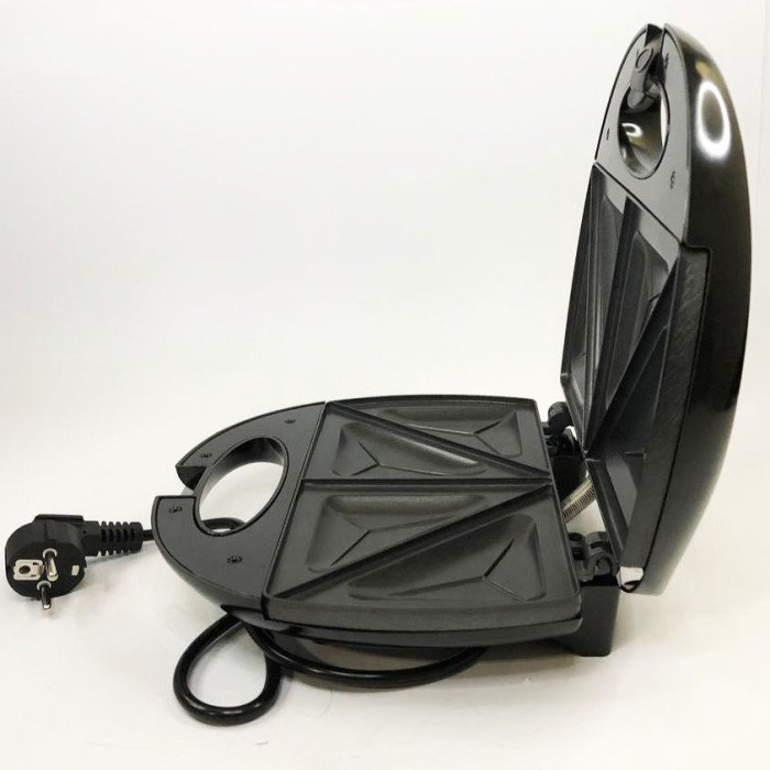 Сендвічниця Crownberg CB-1069 Бутербродниця, бутербродниця гриль сендвічниця, електробутербродниця