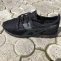 Чоловічі кросівки сітка 45 розмір. Літні кросівки, чоловічі кросівки чорні. Модель 97234. Колір: чорний