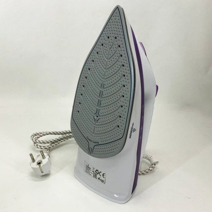 Праска парова з керамічним покриттям Crownberg CB-7445, праска-очисник, праска електрична