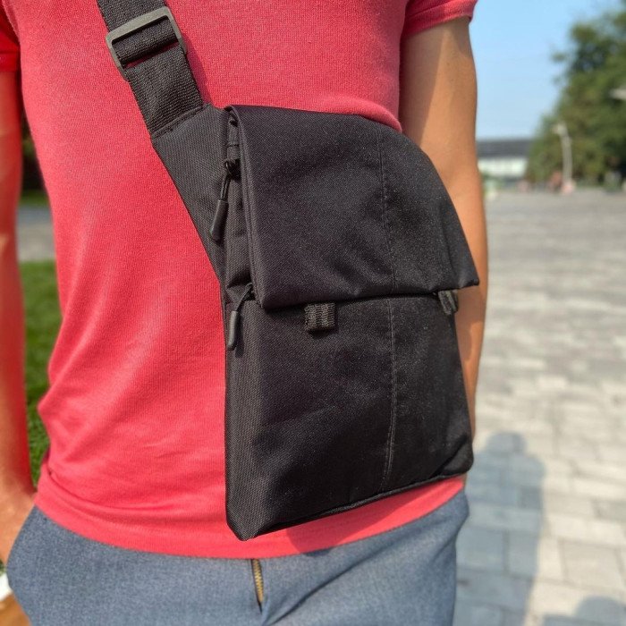 Сумка месенджер З КОБУРОЮ. Тактична сумка з тканини, сумка кобура через плече, сумка тактична наплічна