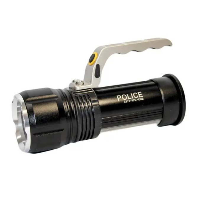 Професійний переносний ліхтар-прожектор Bailong S912-XPE+COB(white+red) 2 режими роботи