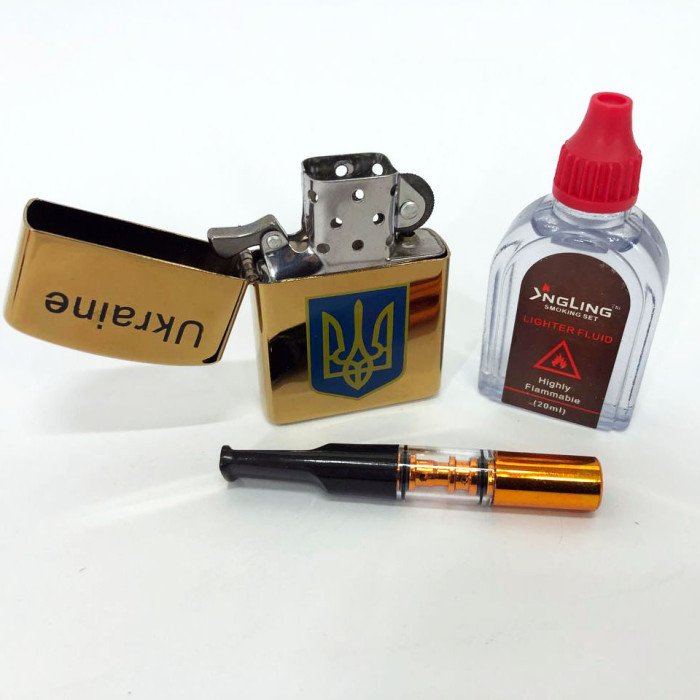 Запальничка бензинова в подарунковій коробці 4930, запальничка на день народження у подарунковому футлярі