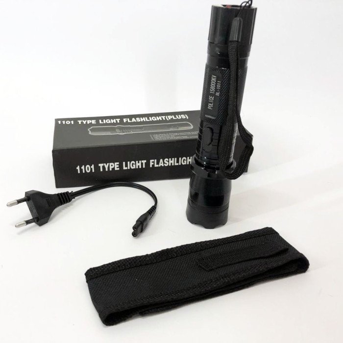 Світлодіодний ліхтарик з відлякувачем Police BL-1101 ЗУ 220В + чохол, ліхтар ручний тактичний