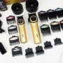 Набір VGR 2 в 1 V-001 V-977 GOLD, акумуляторна машинка для стрижки та триммер. Колір: золотий
