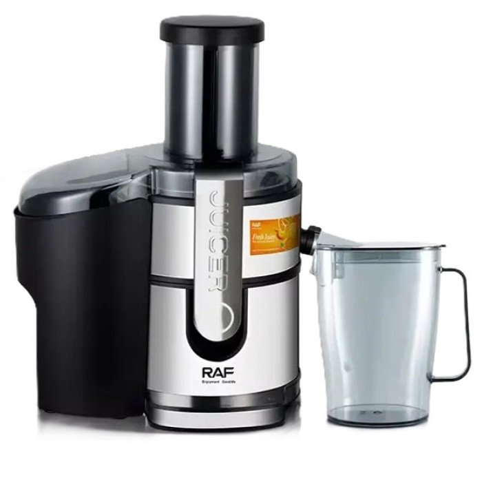 Електричний соковитискач RAF R.2700 для цитрусових, фруктів та овочів з ємністю для соку 1.1 л 800 Вт
