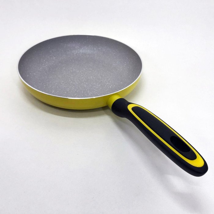 Сковорода Magio MG-1177 із мармуровим антипригарним покриттям 24 см, сковорода зручна на кухню