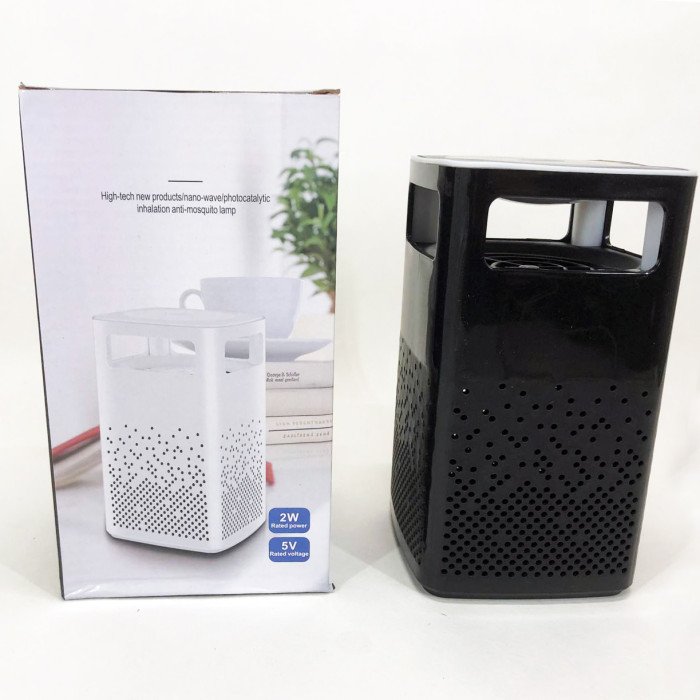 Лампа від комарів USB Bug Zapper Fly. Колір: чорний