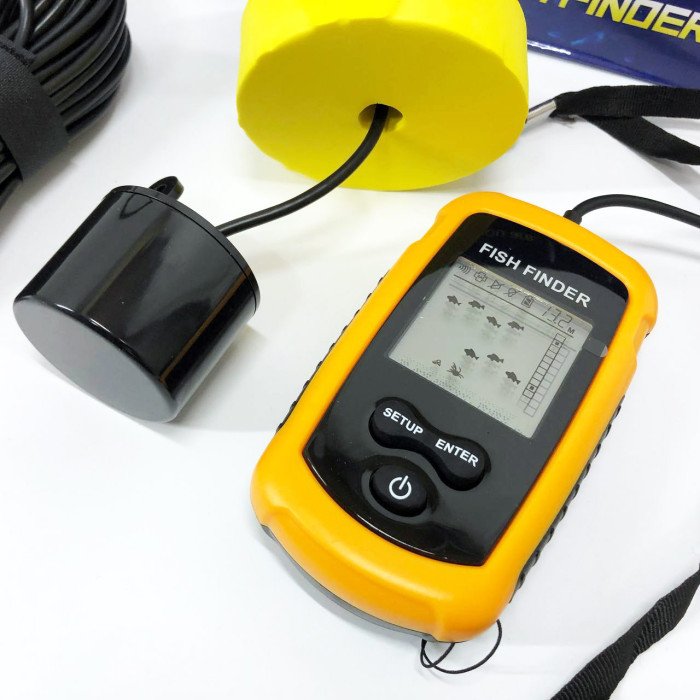 Ехолот портативний Fish Finder до 100м портативний сонар універсальний