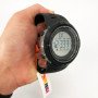 Годинник наручний чоловічий SKMEI 2070BKWT BLACK-WHITE, водостійкий тактичний годинник. Колір: чорний