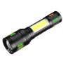 Ліхтарик 623-TG+COB, Переносний ручний потужний ліхтар, Портативний світлодіодний ліхтар із зарядкою