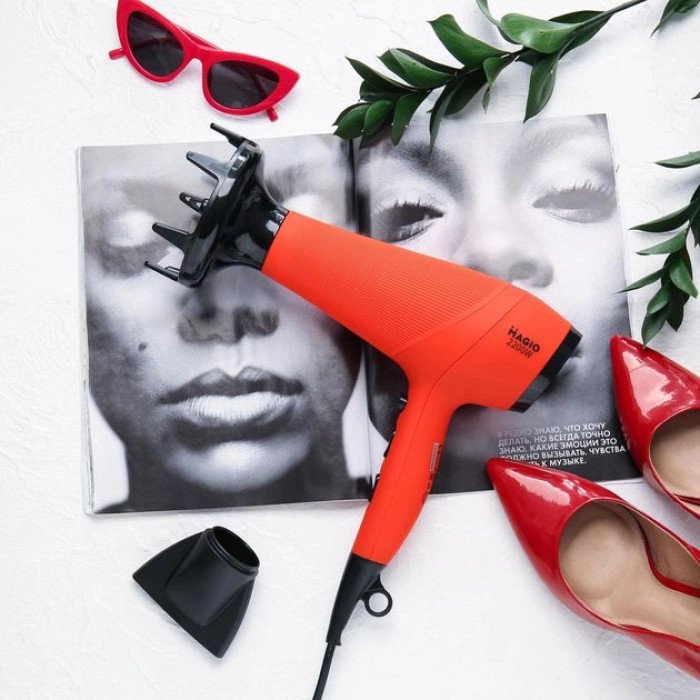 Фен MAGIO MG-152, Фен з іонізацією, Фен для волосся з режимами, Фен для волосся з насадками