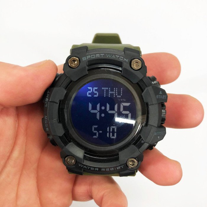 Годинник наручний чоловічий SKMEI 1968AG ARMY GREEN, брендовий чоловічий годинник, годинник для чоловіка. Колір: зелений