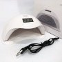 Лампа SUNUV SUN 5 PLUS 48W WHITE UV/LED для полімеризації, Професійна лампа для нігтів з таймером