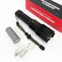 Ліхтар акумуляторний PLD-501 White Laser LED PM10-TG, потужний акумуляторний лед ліхтарик, сильний ліхтарик