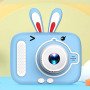 Дитячий цифровий фотоапарат X900 Rabbit Колір: блакитний
