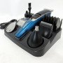 Машинка триммер 4в1 VGR V-172 для стрижки волосся на акумуляторі зарядка USB, електробритва для голови