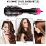 Фен Щітка гребінець 3в1 One step Hair Dryer 1000 Вт 3 режими випрямляч для укладання волосся стайлер з функцією іонізації