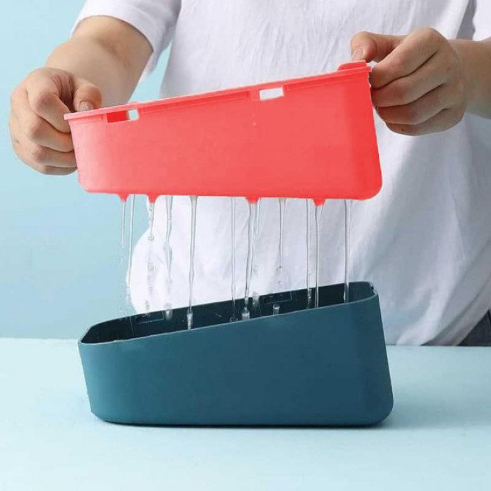 Тертка з контейнером Multi-purpose kitchen cutter зі змінними лезами та насадками