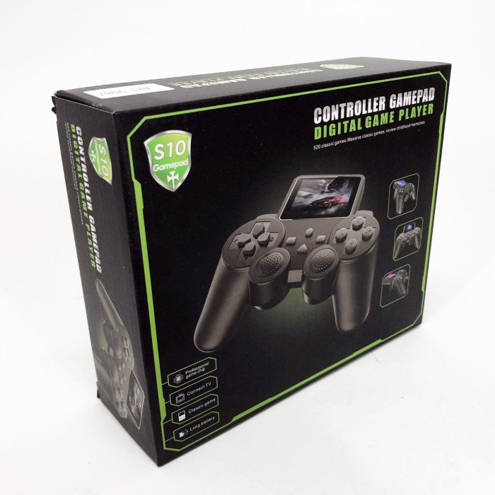 Ігрова консоль-джойстик S10 з 2.4 дюймовим LCD екраном, Ігрова приставка game, Дитяча приставка тетріс