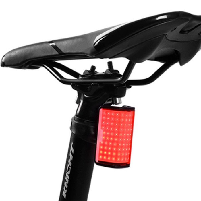 Велосипедний ліхтар задній зігнутий WQB-514, Велосипедний ліхтар з функцією мигалки