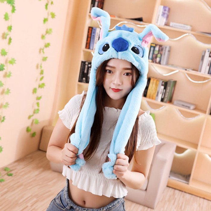 Карнавальна шапка з підсвічуванням: стіч з піднімаються вухами