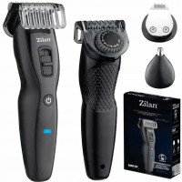 Чоловічий тример для бороди та вух 4 в 1 Zilan ZLN8719