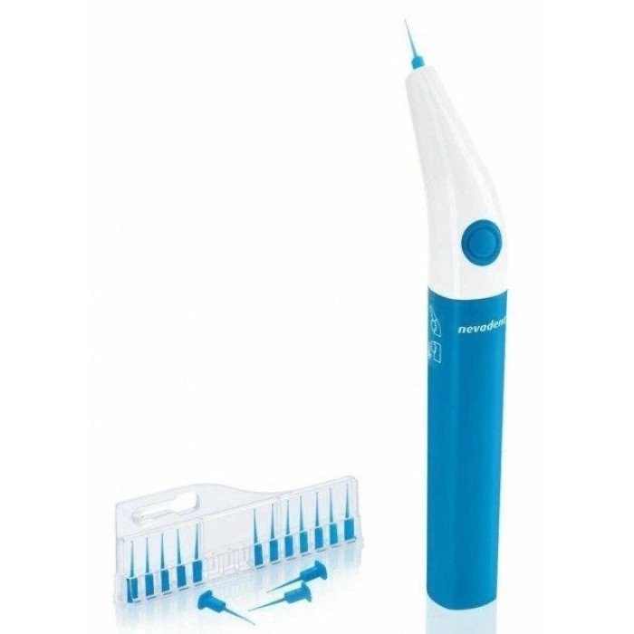 Електро зубочистка Nevadent NZR 1.5 A1 Флосер 30 змінних насадок 2 швидкості 3 температурні режими