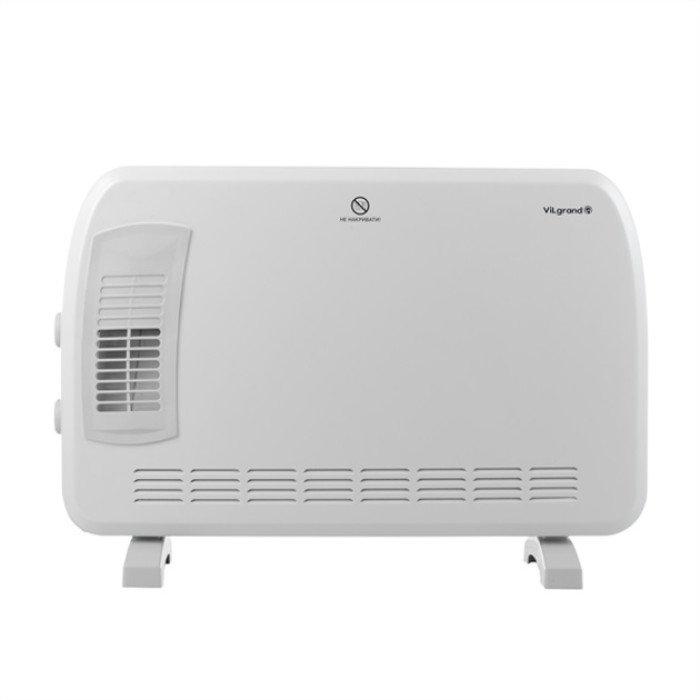 Конвектор електричний обігрівач ViLgrand VCH7133TR 2 кВт TURBO прискорений обігрів 6 режимів 22м