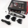 Машинка для стрижки волосся Gemei GM-6113 акумуляторна, Практична машинка для стрижки. Колір: чорний