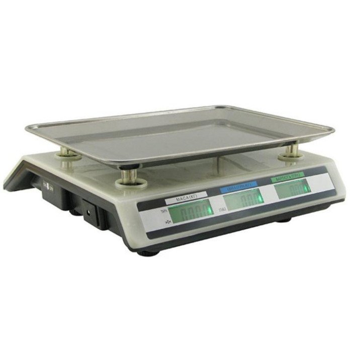 Ваги торговельні електронні з лічильником ціни на 50кг Matarix MX-414