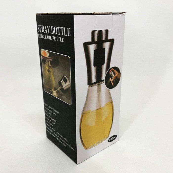 Набір пляшок з дозатором для олії Benson Big 200 мл кухонний розпилювач олії, Пляшка розпилювач
