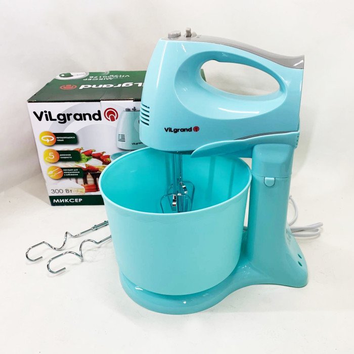 Міксер ViLgrand VHM3017B. Колір: блакитний