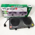 Настільна плита електрична ViLgrand VHP152F. Колір: сірий