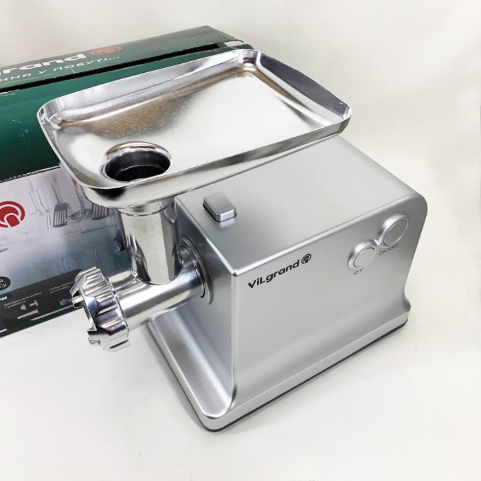 М'ясорубка VILgrand V221-PMG. Колір: срібний