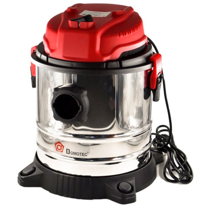 Промисловий будівельний пилосос 4в1 Domotec MS-4411 2200 Вт без мішка для сухого та вологого збирання.