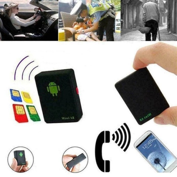 Міні GPS трекер через SIM карту А8 з вбудованим мікрофоном, GPS GSM трекер для авто, Маячок