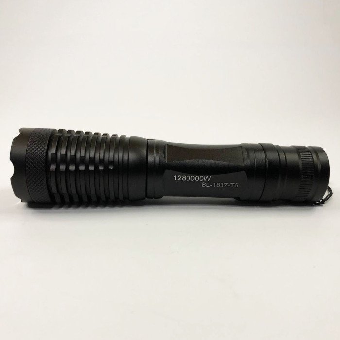 Ліхтар Police BL-1837-T6 (1х18650, зарядки 220В та 12В, 5 режимів, 1050 люмен), Водонепроникний ліхтар