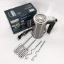 Міксер ручний електричний Rainberg RB-1012 600W Нержавіюча сталь, ручний міксер для кухні, потужний міксер