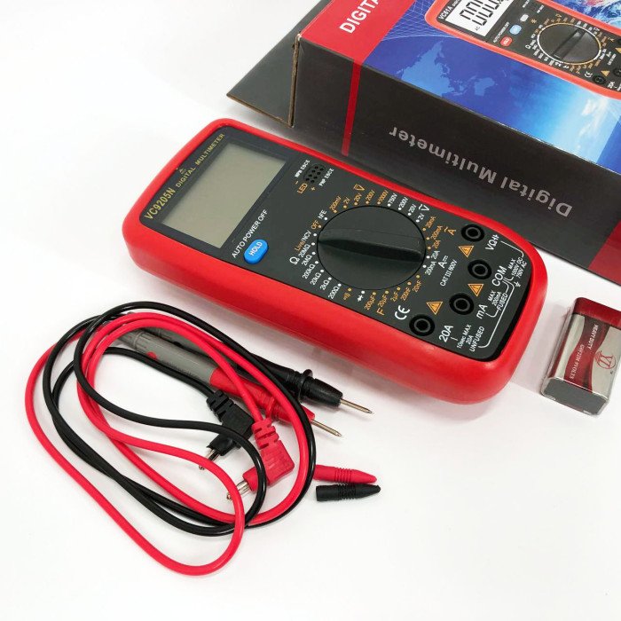 Цифровий Професійний мультиметр VC9205N тестер вольтметр, електровимірювальні тестери